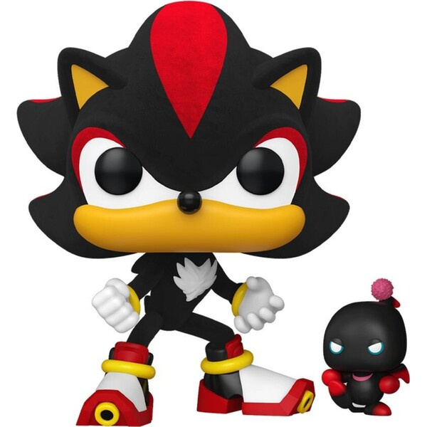 Funko POP! #1151 POP & Buddy: Sonic - Shadow with Dark Chao (Flocked)
