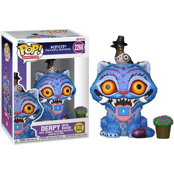 KPop Demon Hunters POP! Animation Vinyl Figure Tiger w/Bird 9 cm
