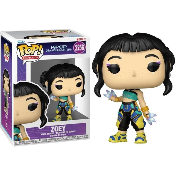 KPop Demon Hunters POP! Animation Vinyl Figure Zoey 9 cm