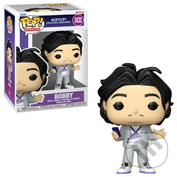 Figúrka KPop Demon Hunters - Bobby Funko POP!