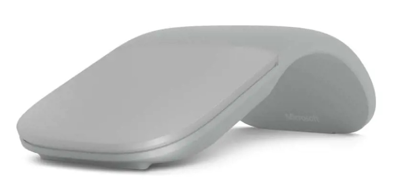 Microsoft Surface Arc Mouse (commercial)/Cestovní/Blue Track/1 000 DPI/Bezdrátové Bluetooth/Šedá