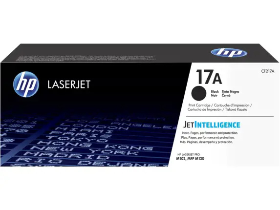 Toner HP CF217A/17A, černá