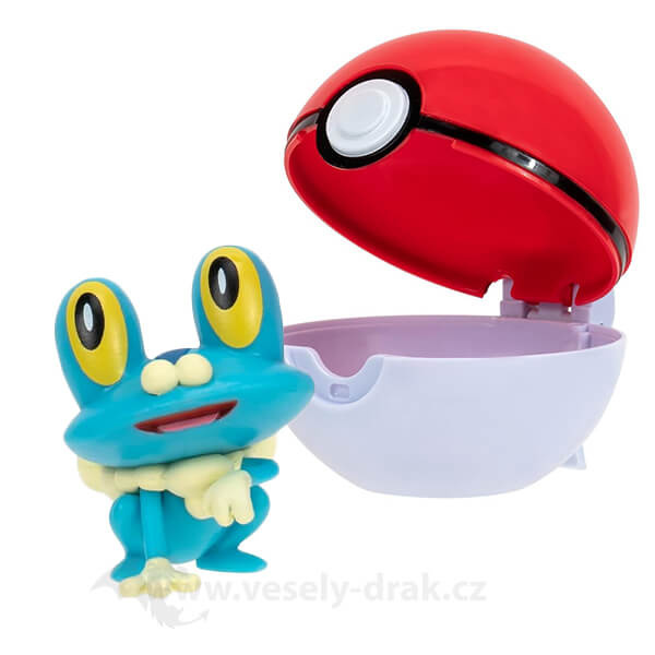 Pokémon Poké Ball Clip ´n´ Go (mix 6 motivů)