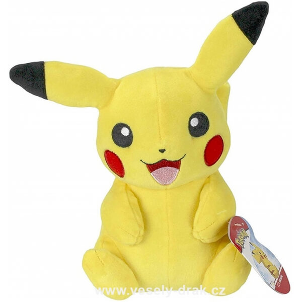 Plyšová hračka - figúrka Pokémon: Pikachu