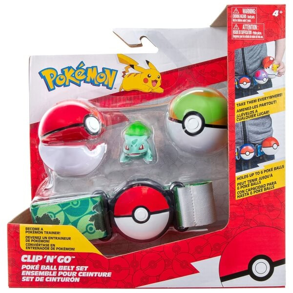 Pokémon Clip ´n´ Go Poké Ball Belt Set - mix motivov