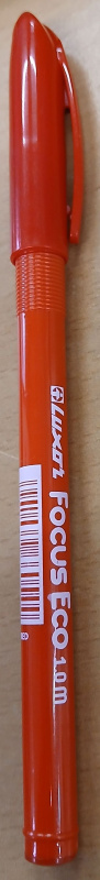 Kuličkové pero Luxor Focus ECO 1 mm - červené
