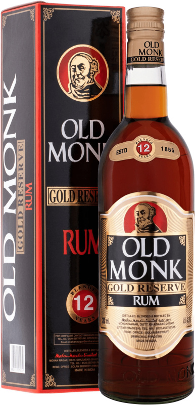 Old Monk Gold Reserve 12 letý rum 42,8% 0,7l