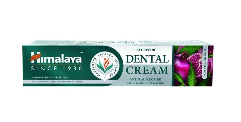 Himalaya Dental Cream Zubní pasta s přírodním fluoridem, Neem a granátovým jablkem, 100 g