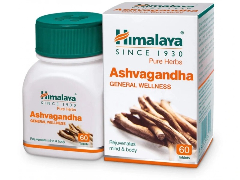 Himalaya Ashvagandha, 60 kapslí