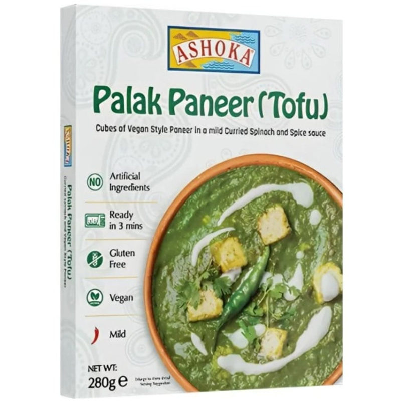 Ashoka Instantní Palak Paneer špenát se sýrem