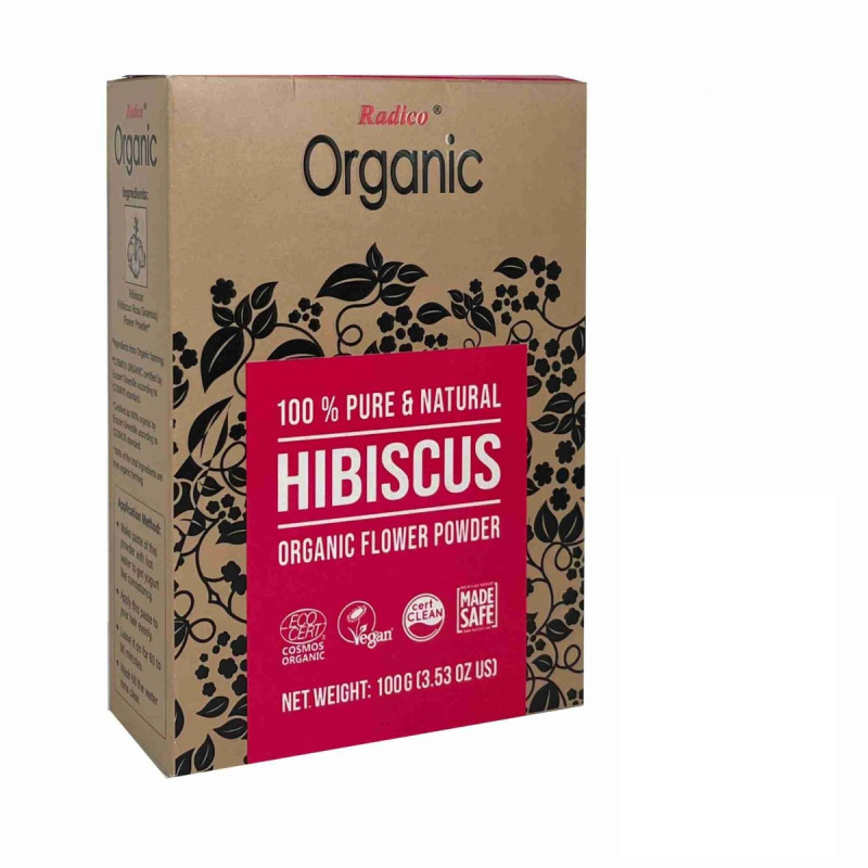 Radico Bylinná kúra BIO Hibiscus proti šedivění a vypadávání vlasů, 100 g