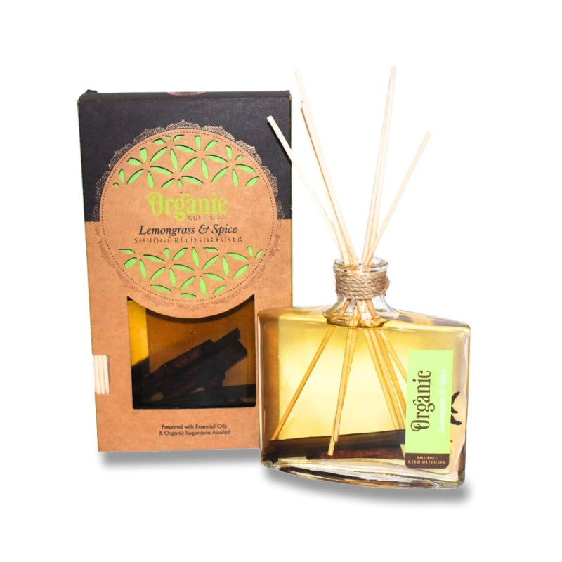 Organic Goodness - vonný difuzér - 150 ml, Lemongrass & Spice