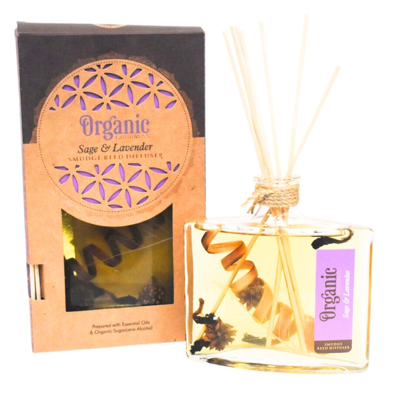 Organic Goodness - vonný difuzér - 150 ml, Sage & Lavender