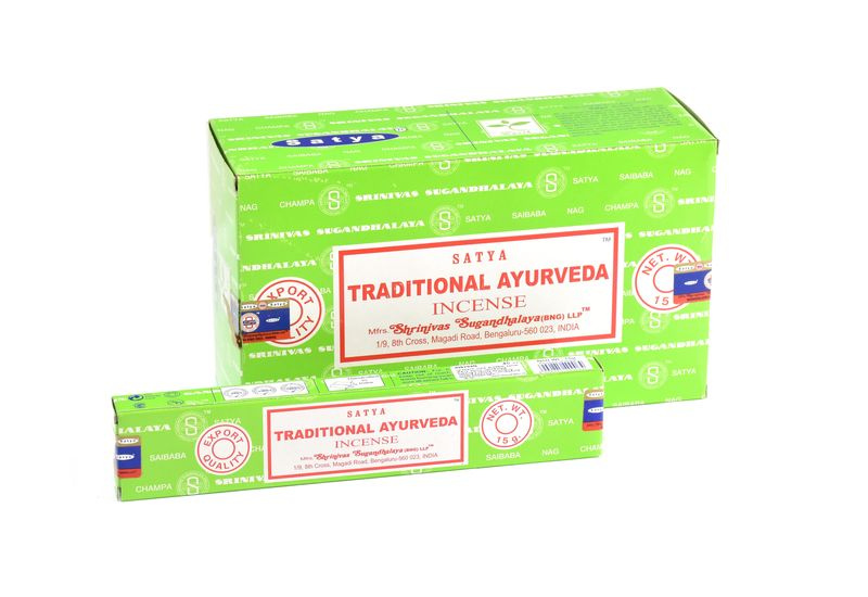 Sanu Babu Vonné tyčinky Satya - Traditional Ayurveda, 15g