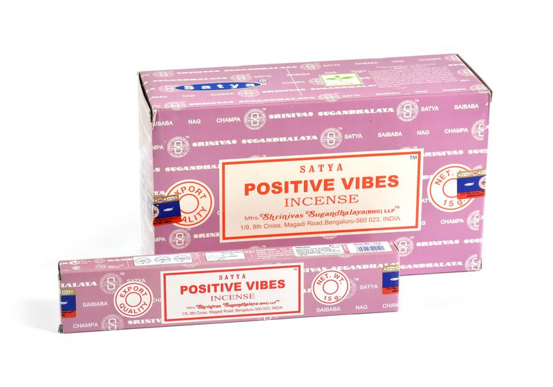 Sanu Babu Vonné tyčinky Satya - Positive vibes, 15g