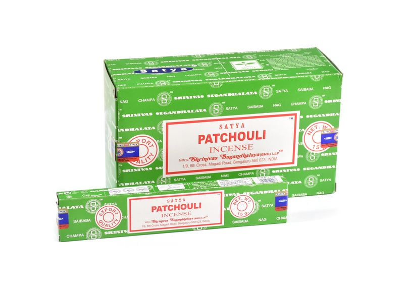 Sanu Babu Vonné tyčinky Satya - Patchouli, 15g