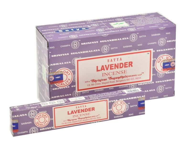 Sanu Babu Vonné tyčinky Satya - Lavender, 15g