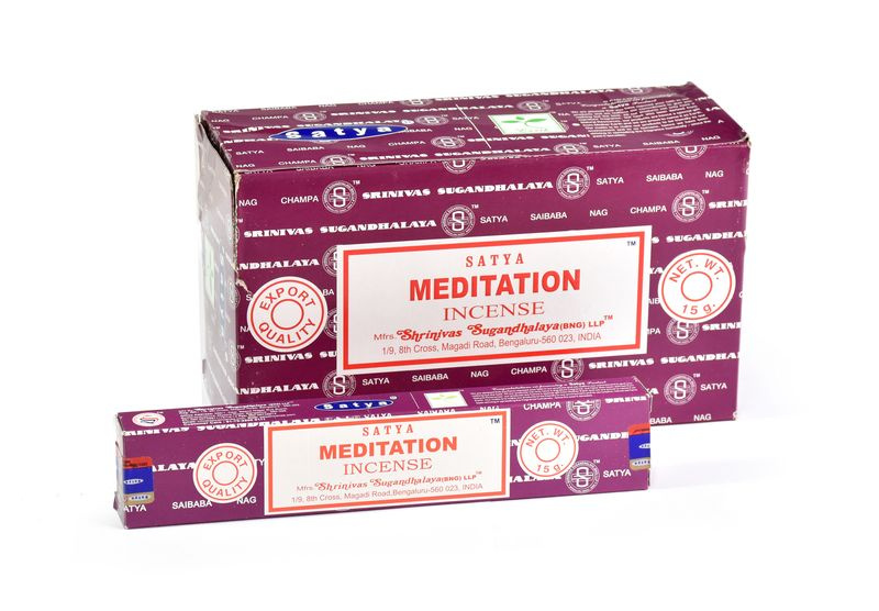 Sanu Babu Vonné tyčinky Satya - Meditation, 15g