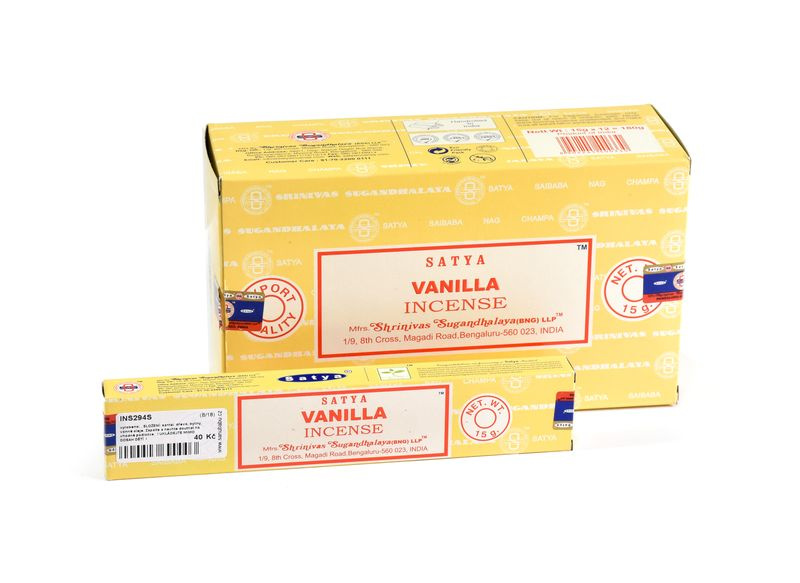 Sanu Babu Vonné tyčinky Satya - Vanilla, 15g