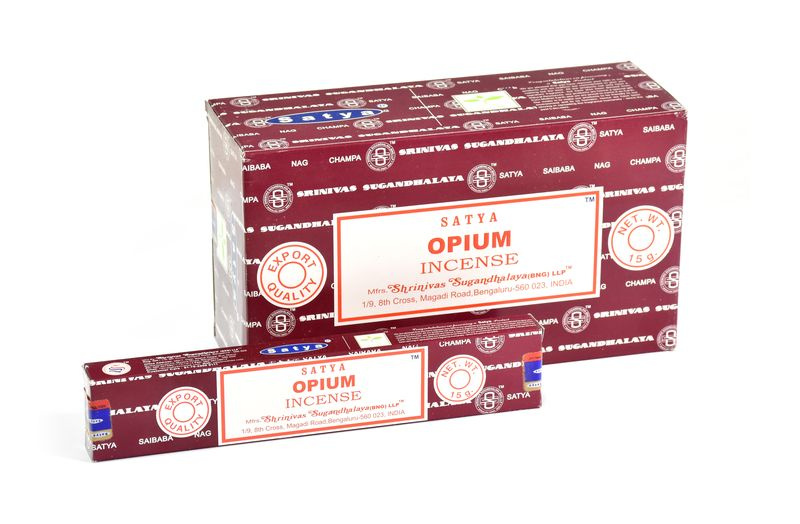 Sanu Babu Vonné tyčinky Satya - Opium, 15g