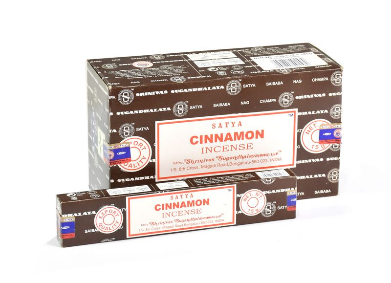 Sanu Babu Vonné tyčinky Satya - Cinnamon (Skořice), 15g