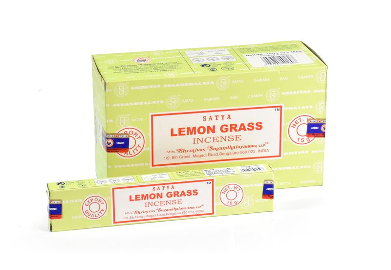 Sanu Babu Vonné tyčinky Satya - Lemongrass, 15g