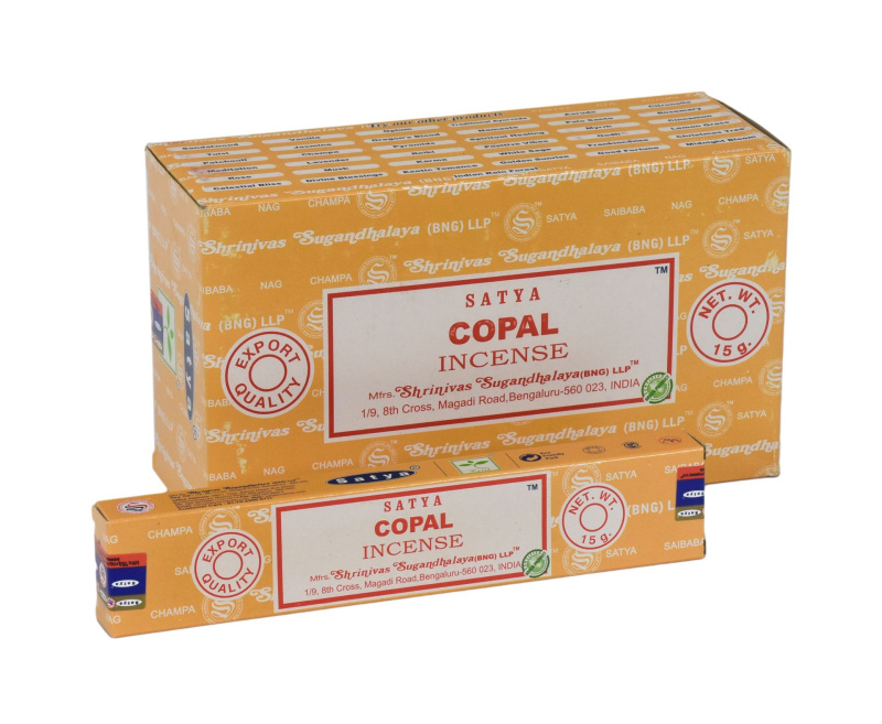 Sanu Babu Vonné tyčinky Satya - Copal, 15g