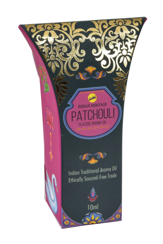 Sanu Babu Přírodní esenciální olej Patchouli, Shreevani, 10ml