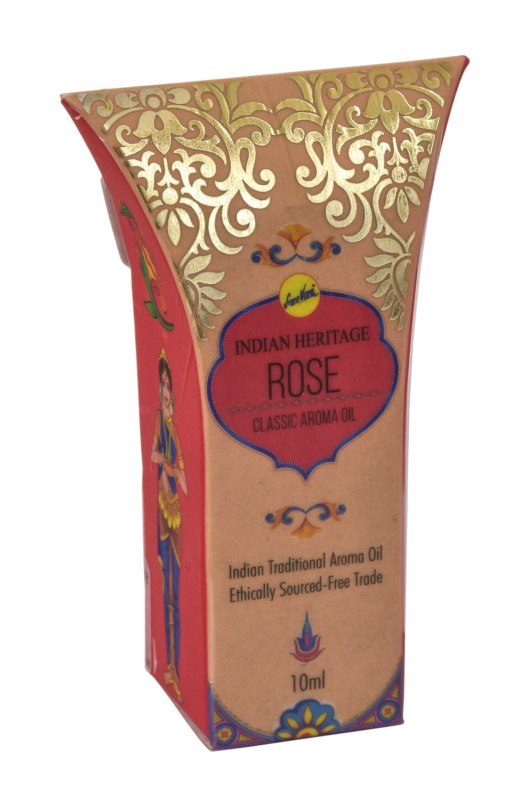 Sanu Babu Přírodní esenciální olej Rose, Shreevani, 10ml
