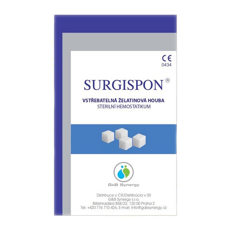 SURGISPON Kostky 1 x 1 x 1 cm 32 kusů