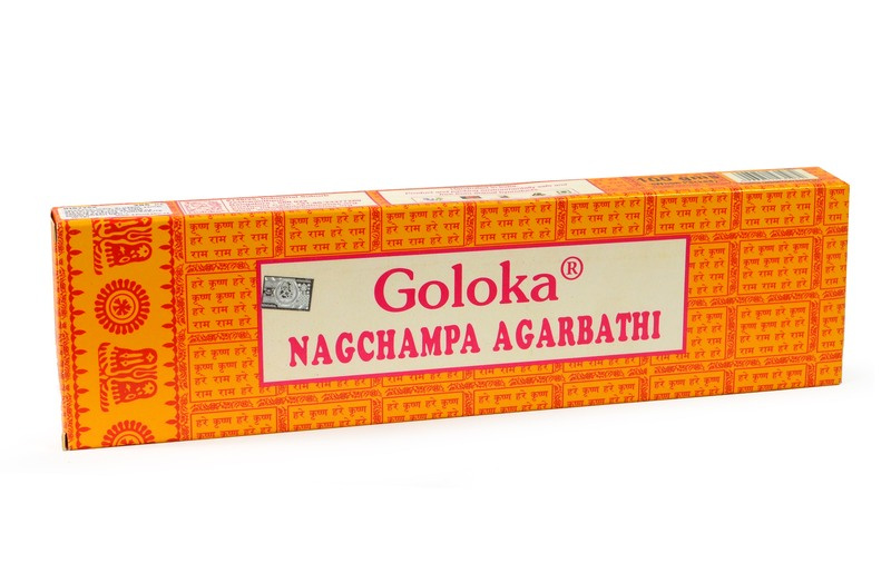 Sanu Babu Indické vonné tyčinky Goloka Nag Champa, 100g