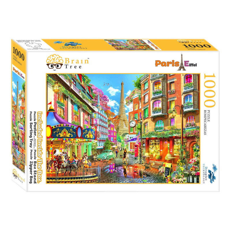 Puzzle Brain Tree Paříž 1000 dílků