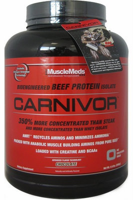 MuscleMeds Carnivor Beef Protein 2038 g - čokoláda/arašídové máslo