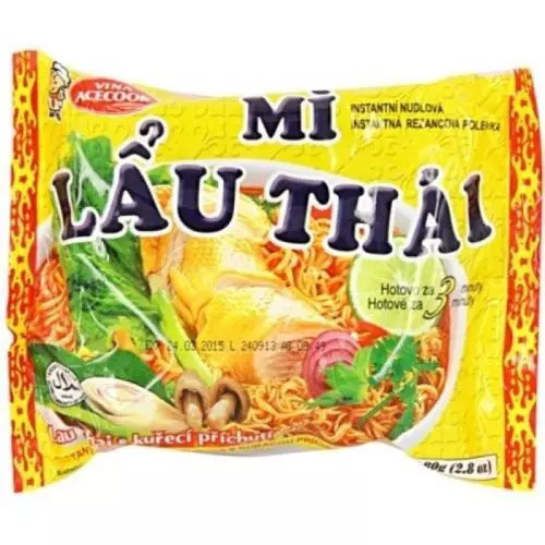 Lau Thai instantní nudle s příchutí kuřecí 78g (MI GA)