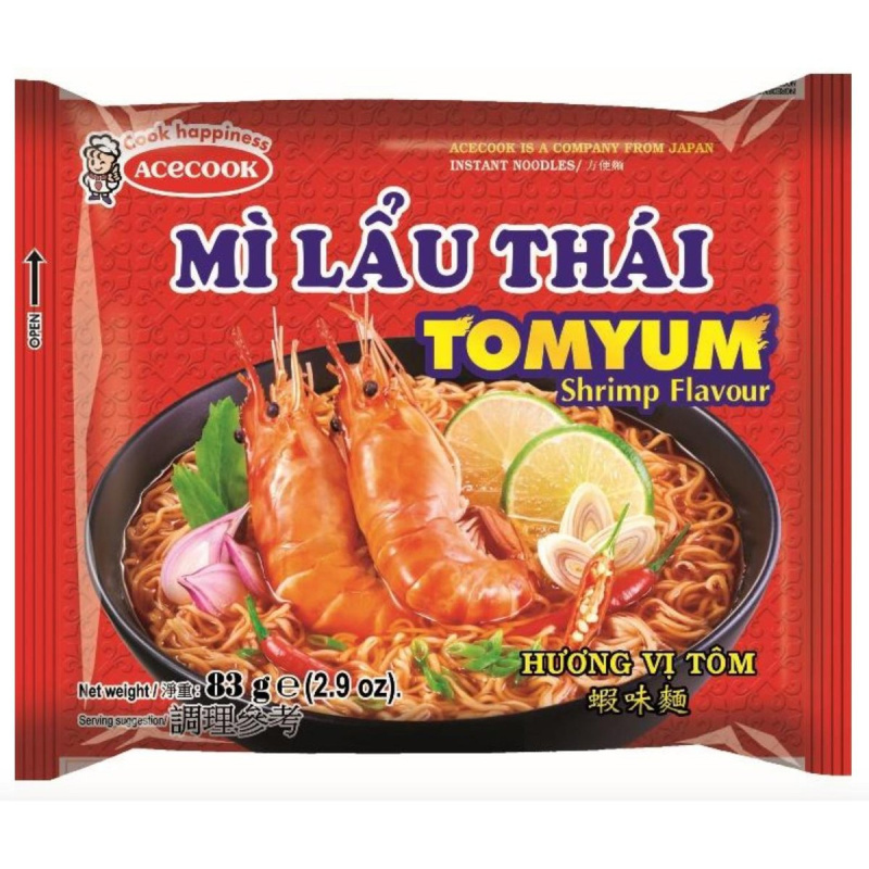 Acecook Instantní nudle s krevetami Tom Yum