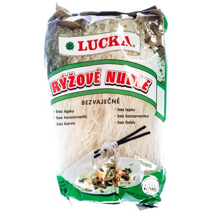 Lucka Rýžové nudle 1mm bezlepkové 240 g