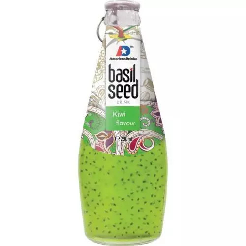 American drinks nápoj basil seed kiwi 0,29L
