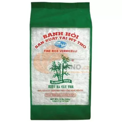 Bamboo Tree Rýžové vlasové vermicelli 340g bílé