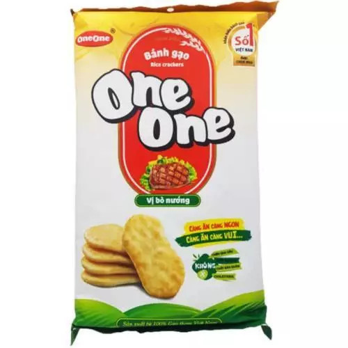 One One krekry rýžové 150g (BANH GAO MAN)