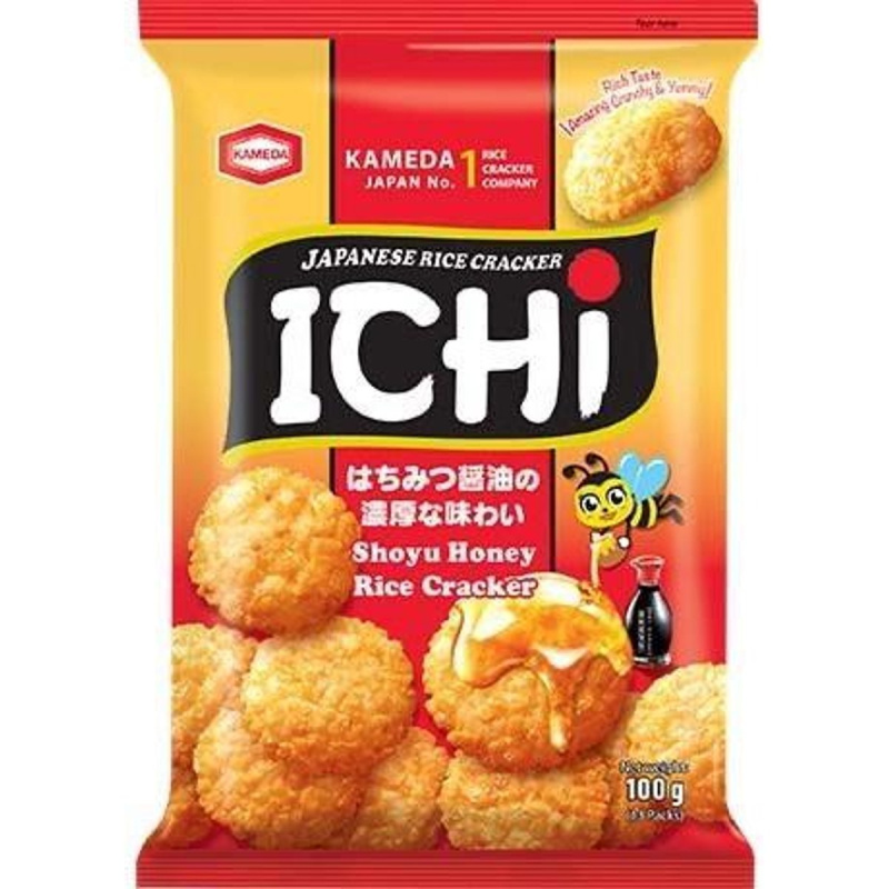 Ichi Rýžový krekr se sójovou omáčkou a medem