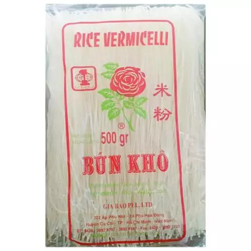 Gia Bao rýžové nudle 1mm 500g