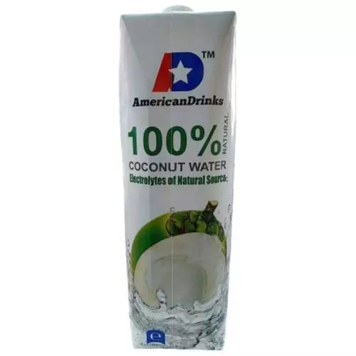 American drinks kokosová voda 1L 100% natural TP
