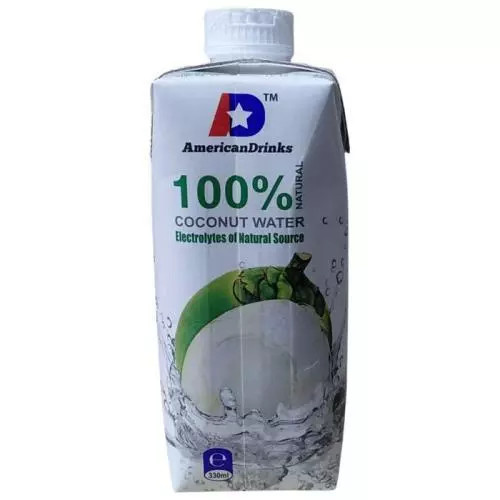 American drinks kokosová voda 0,33L 100% natural TP