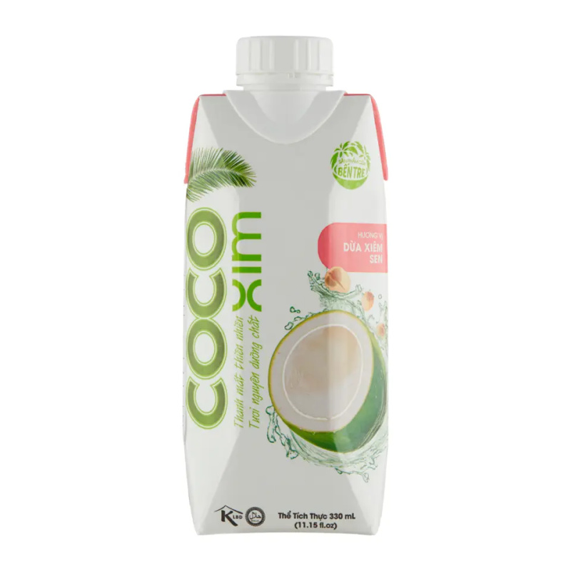 COCOXIM Kokosová voda Lotosový květ 330 ml