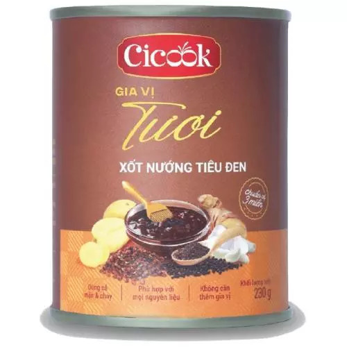 CiCook omáčka na grilování 230g Černý pepř