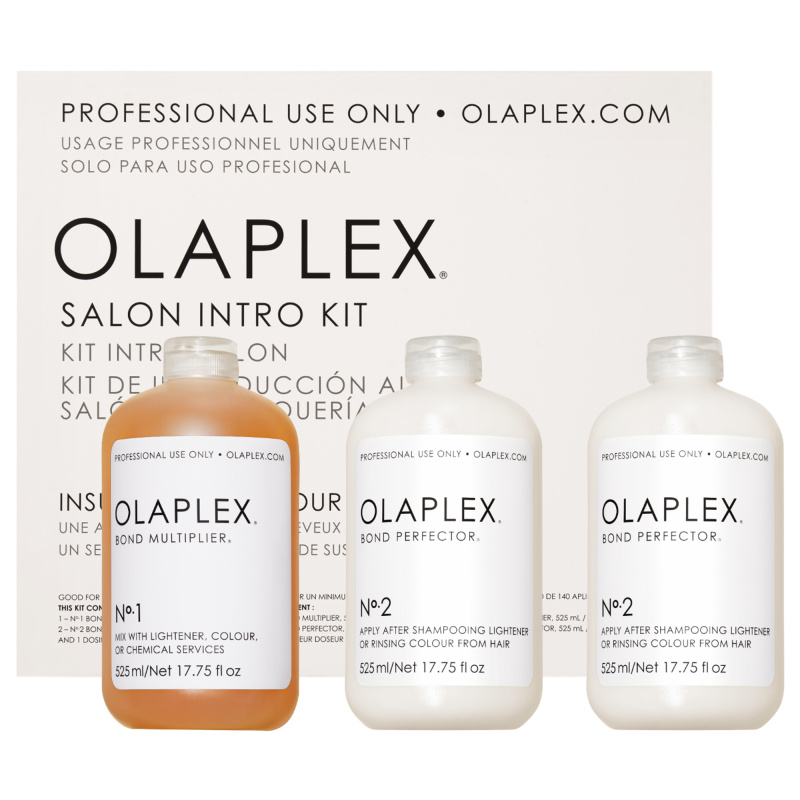 Olaplex Sada pro barvené nebo chemicky ošetřené vlasy (Salon Intro Kit) 3 x 525 ml