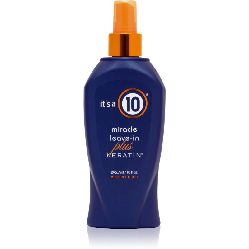 it's a 10 Plus Keratin Miracle Leave-in bezoplachový kondicionér pro poškozené a barvené vlasy 295.7 ml