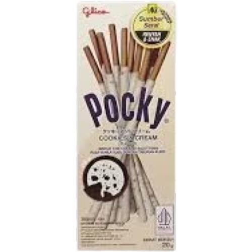 Glico pocky biscuit stick cookies & cream 20g