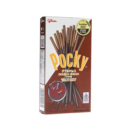 Glico Pocky Double Choco 10 x 47 g