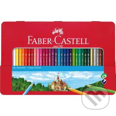 Pastelky Faber Castell šestihranné dárkový box 36ks Faber-Castell